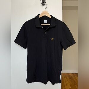 Brooks brothers 1818 Men’s black performance polo shorts sleeveless shirt Size M